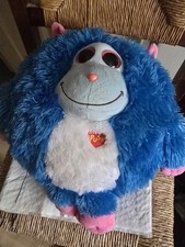 Ty Monstaz Jerry Plush Toy Blue with Tags Soft Plush Toy