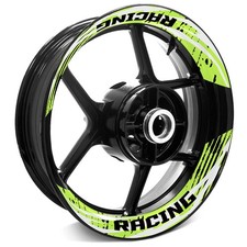 For Kawasaki ER6F 09-16 15 14 13 Wheel Inner Rim Stickers 17" Racing Green S21