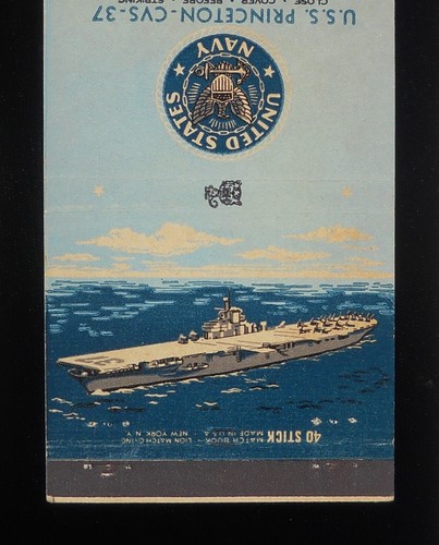 1950s uss princeton cvs - princeton, cvs-37