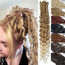 20" Curly Ends Pre-looped