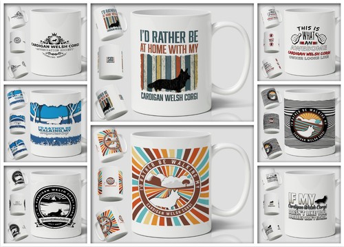 Cardigan welsh corgi mug - welsh,