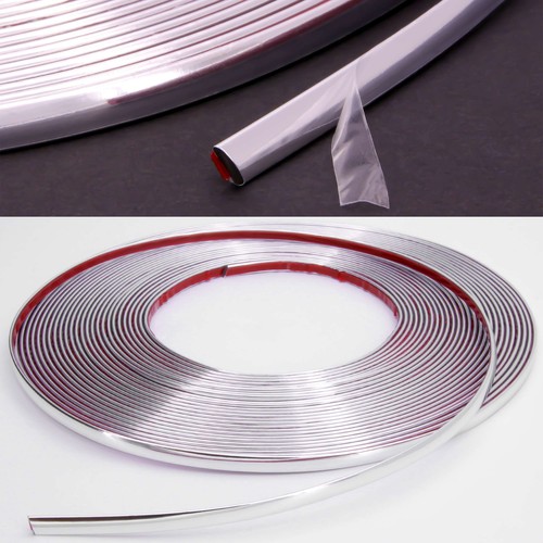 Trim 6mm 15m chrome - |,