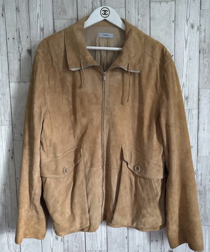 Farhi light tan real - farhi, suede