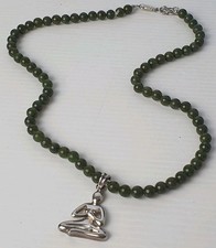 Nephrite Jade Pendant Necklace