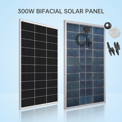 Bifacial 12v 300w watt - 12v,