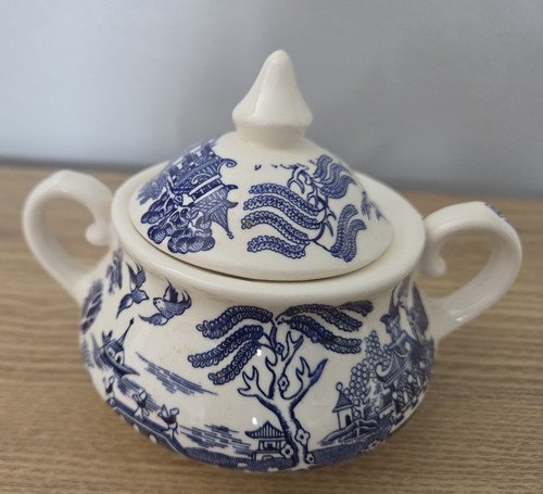 English ironstone old willow - english,