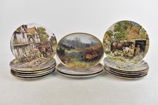 Wedgwood plates- Life on the farm , Doulton Country side remembered  & Davenport