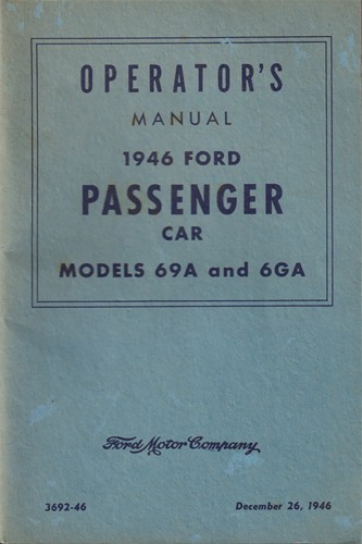 1946 ford car owners - 1946,