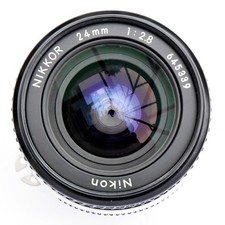 Nikon Nikkor 24mm f2.8 AI Super Sharp Manual Focus Lens Mint. Tested see Images