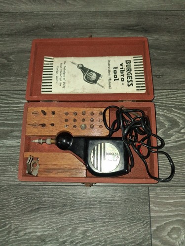 Vintage burgess vibro tool - vintage, vibro-tool