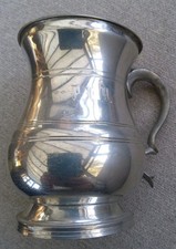 Vintage Pewter Beer 1pt