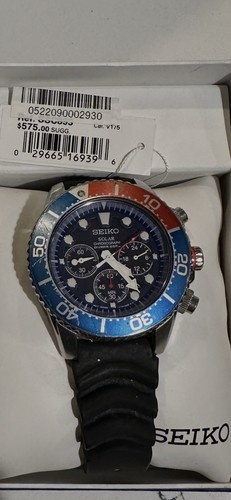 Seiko solar chronograph diver - solar,