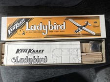 Vintage Keil Kraft Ladybird Free Flight Model Plane