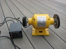 Heavy duty bench polishing machine