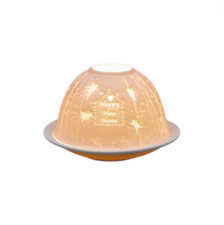 Small Lithophane Dome Tealight