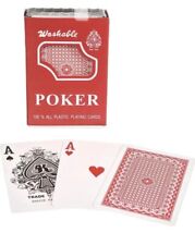12 Pack Playing Cards 100% Plastic Deck Professional Poker Game Cards