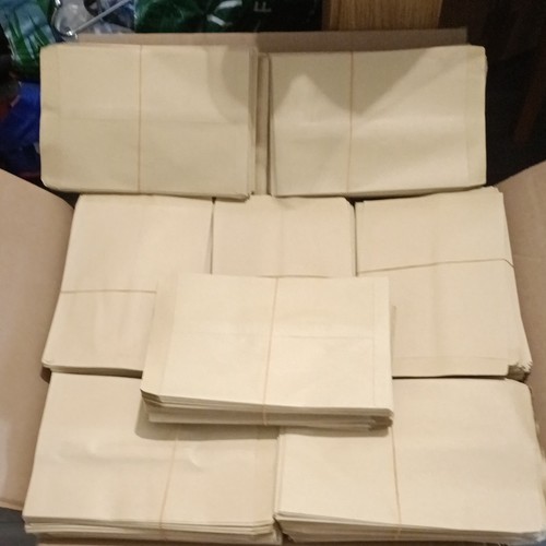 400 brown envelopes joblot - brown,