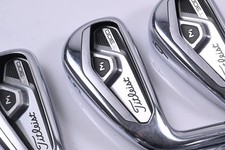 Left Hand Titleist T300 2021 Irons / 4-PW / Stiff Flex AMT Red S300 Shafts