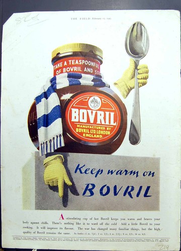 Old hot bovril - bovril, bentley