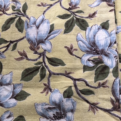 Bark cloth curtains - cloth, curtains.