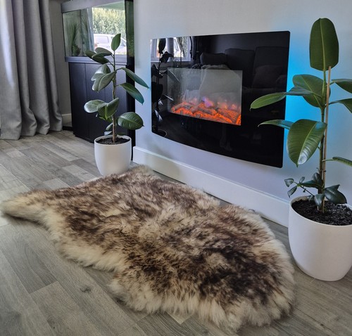 Sheepskin rug soft and - rug, fluffy