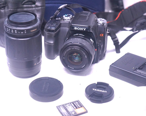 Sony alpha a100 2mp - a100, dslr