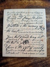 PSX Friendship Saying Wooden