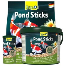 Tetra Pond Sticks - Floating Staple Food for All Garden Pond Fish Koi & Goldfish