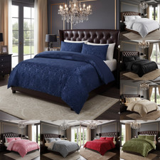 Elegant 3 Piece Jacquard Quilt