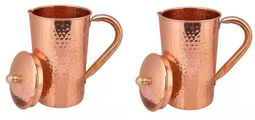 Pack pure copper jug - of,