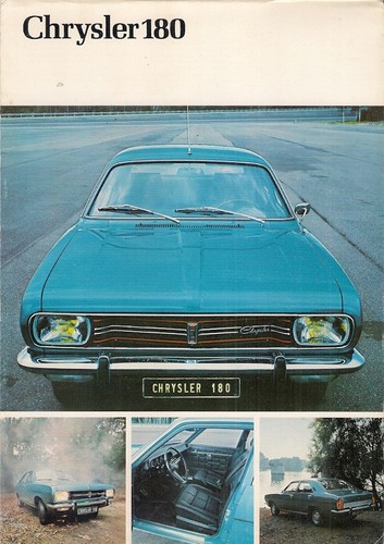 Chrysler 180 1970 - -71, market