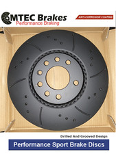 Corsa D VXR 1.6T MTEC Black Edition Brake Kit With EBC Yellow Stuff Pads