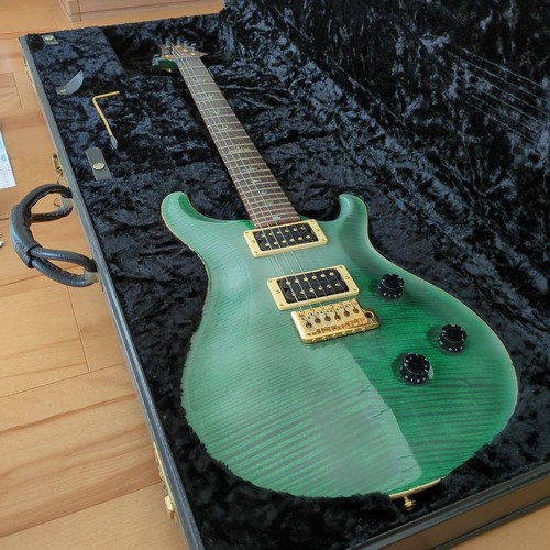Prs custom green flame - 24,