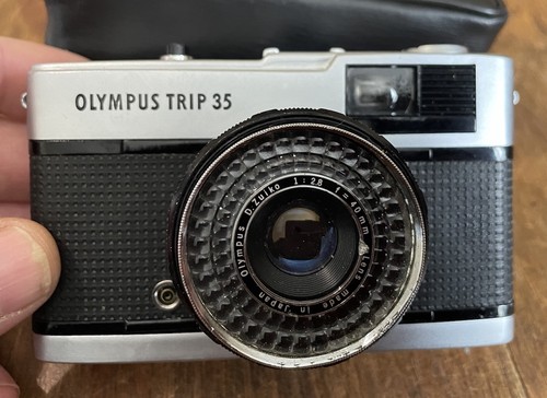 Vintage olympus trip film - trip,