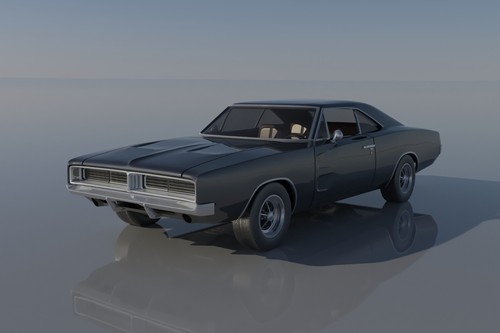 Dodge charger 1969 shell - charger,