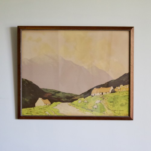 Vintage photolithographic