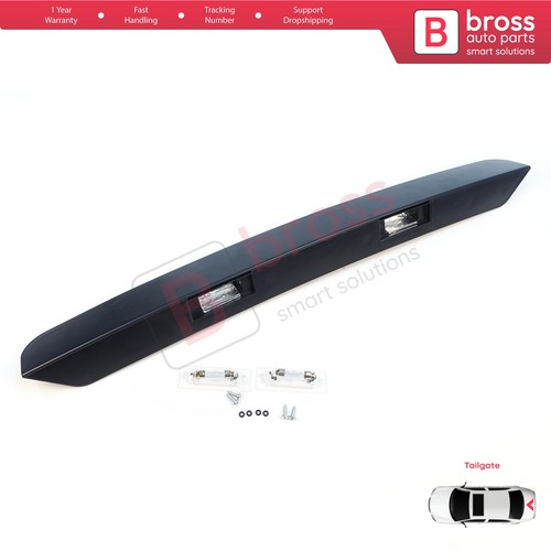 Rear tailgate number plate - tailgate,