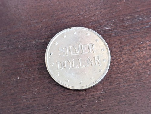 Vintage silver dollar slot - vintage,