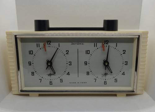 Vintage chess clock - chess, tournament
