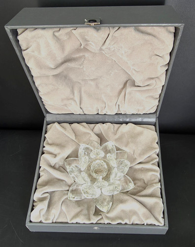 Swarovski silver crystal boxed - silver,