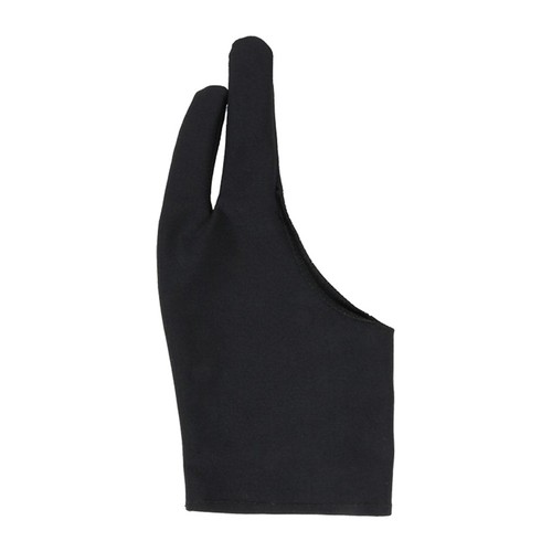 Two finger glove black - 1,