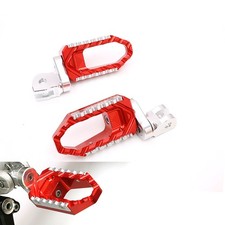 For Buell XB9S Lightning XB9SX 2003+ 25mm Lower Front Foot Pegs Wide Rider Red