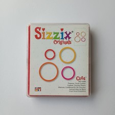 Sizzix Originals Die Frames, Circle Combo Bigz  38-1065 Discontinued Rare