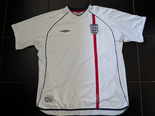 England 2001 2003 - home, shirt