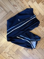 Fred Perry Sportswear Tracksuit Bottoms Mens XL Blue Lined Retro Tapered Joggers