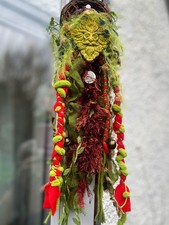 Spirit Doll  Green Man Kitchen  Witch Witch Bells  Altar Witch Wiccan Pagan
