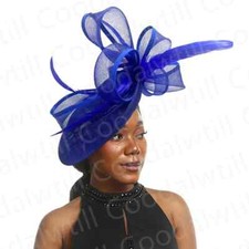 Red Fascinator Hat Wedding