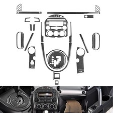 34pcs Carbon Fiber Full Kits Trim Cover For Mazda MX-5 2009-15 Type A