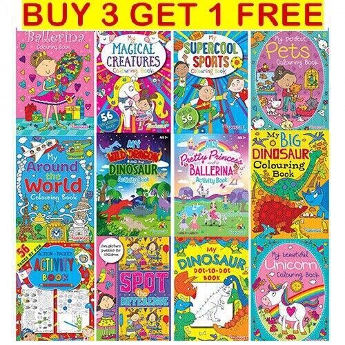 Kids colouring books book - kids,