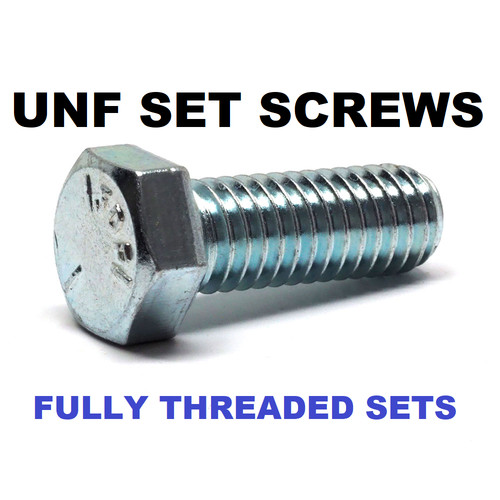 Unf set screws fully threaded - unf,